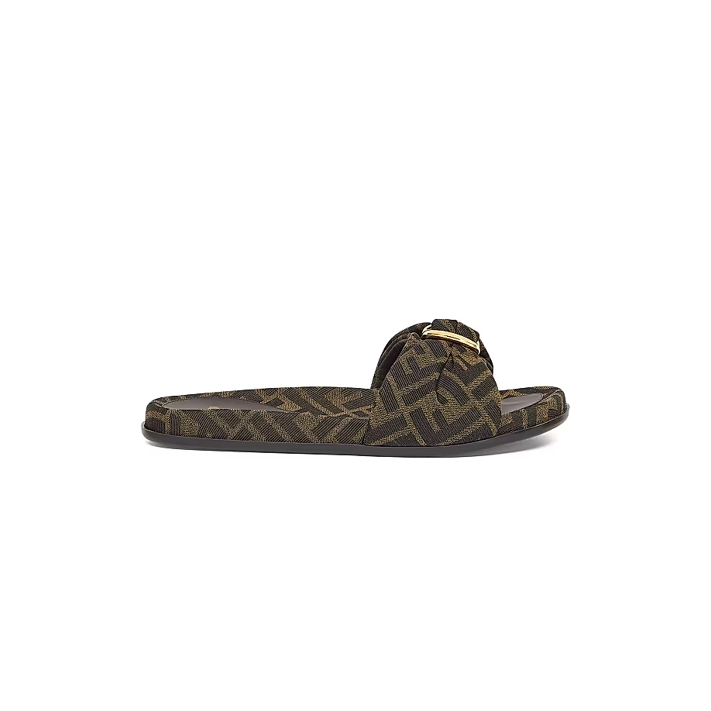 FENDI FF MONOGRAM SLIDES 8X8507AJZXF0R7V